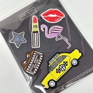 Henri Bendel Embroidered Stickers - Brand New